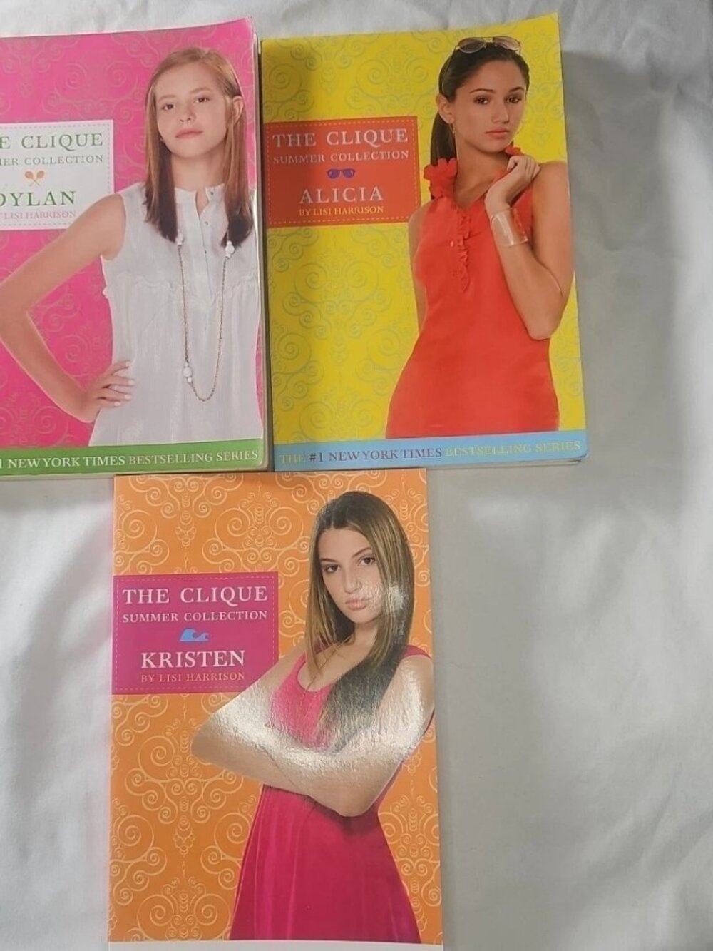 The Clique Series Summer Collection by Lisi Harrison Lot of 3-Books 2-4